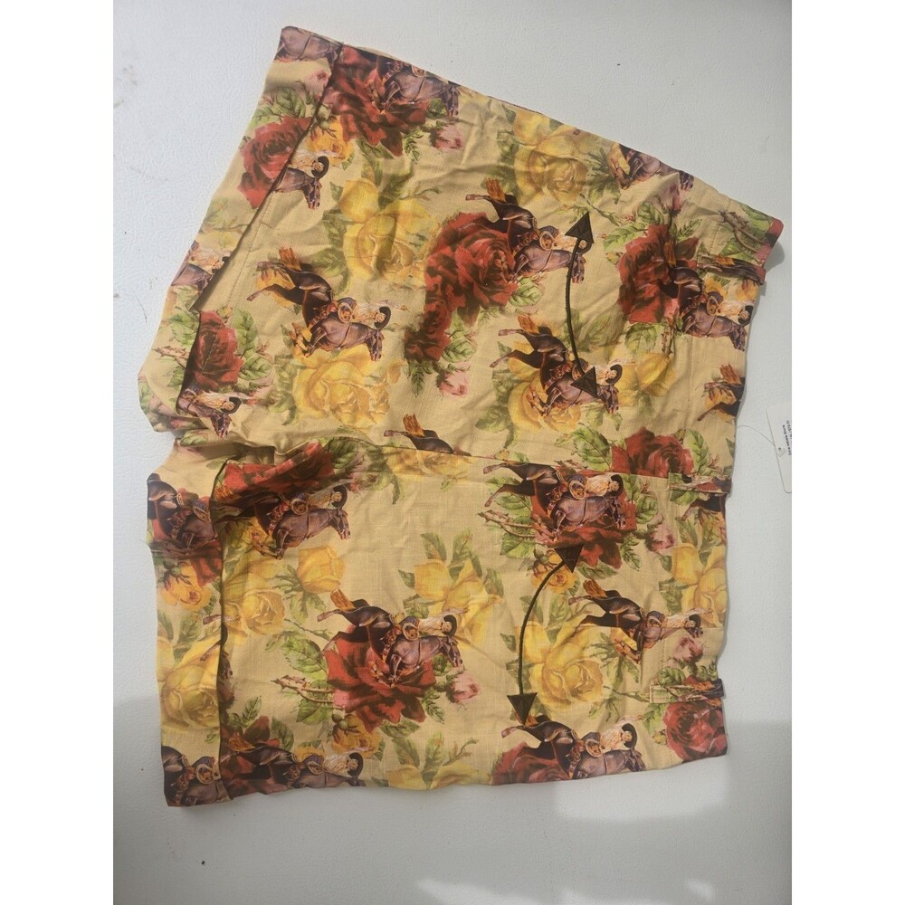 Rodeo Quincy Dona Isabella Western Floral Shorts XL - Picture 6 of 7